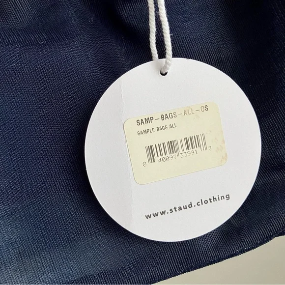 STAUD Navy Felix (Mesh) Bag NWT - Picture 7 of 7